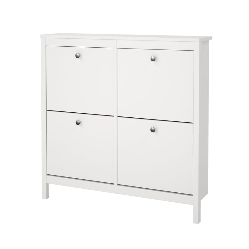 Vallvidera Skoskåp med 4 fack 103x25x103 cm - Förvaring - Skåp - Förvaringsskåp