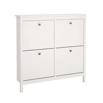 Vallvidera Skoskåp med 4 fack 103x25x103 cm - Förvaring - Skåp - Förvaringsskåp