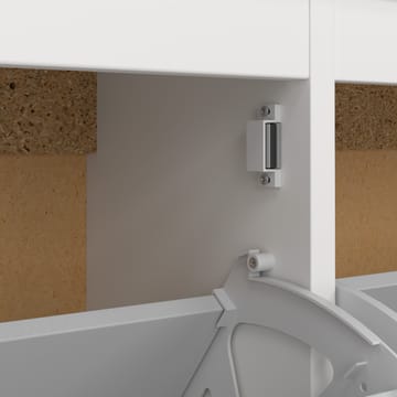 Vallvidera Skoskåp med 4 fack 103x25x103 cm - Förvaring - Skåp - Förvaringsskåp