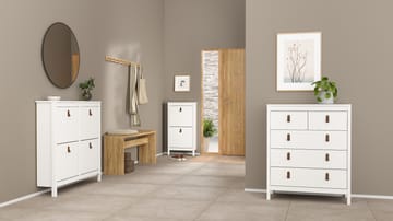 Vallvidera Skoskåp med 4 fack 103x25x103 cm - Förvaring - Skåp - Förvaringsskåp