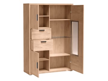 Veyricus Vitrinskåp 168 cm - Förvaring - Skåp - Vitrinskåp