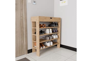 Viraa Skoskåp 80 cm - Natural - Förvaring - Skåp - Förvaringsskåp