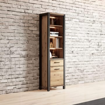 Vitrinskåp Aktiv 1 dörr 1 låda - Förvaring - Skåp - Vitrinskåp