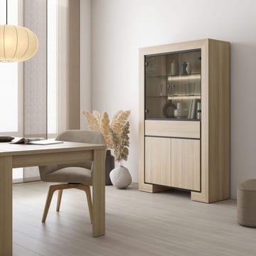 Vitrinskåp Cuba II 4 Dörrar 1 Låda - Förvaring - Skåp - Vitrinskåp