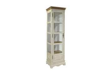 Displayskåp Samira 49x39xh178 cm Antikvit - Förvaring - Skåp - Vitrinskåp