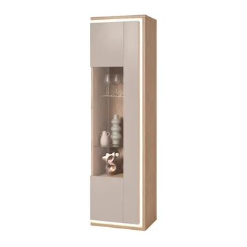 Vitrinskåp Dore 1 Dörr Höger - Förvaring - Skåp - Vitrinskåp