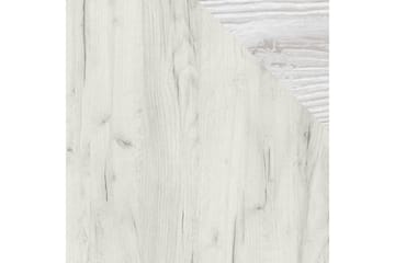 Indianapolis Vitrinskåp 96x42x192 cm - Vit - Förvaring - Skåp - Vitrinskåp