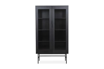 Parade Vitrinskåp 47 cm djup 95 cm bredd 170 cm hög Mörkt Trä Glas - Glas - Förvaring - Skåp - Vitrinskåp
