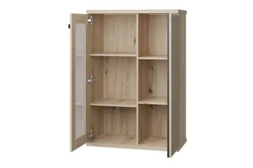 Rosehall Vitrinskåp 132 cm NO_BRAND Black - Förvaring - Skåp - Vitrinskåp