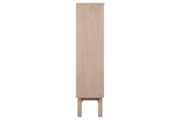 Simmadon Vitrinskåp 42 cm djup 72 cm bred 145 cm hög Trä - Vit - Förvaring - Skåp - Vitrinskåp