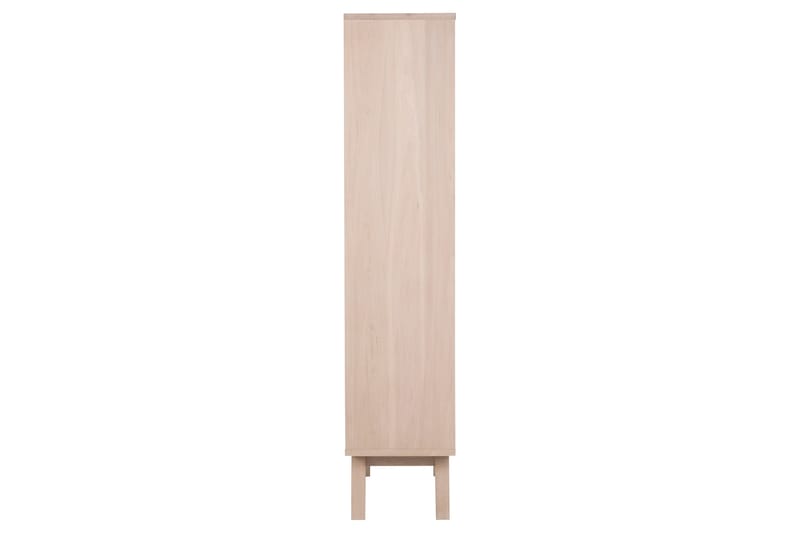 Simmadon Vitrinskåp 42 cm djup 72 cm bred 190 cm hög Trä - Vit - Förvaring - Skåp - Vitrinskåp