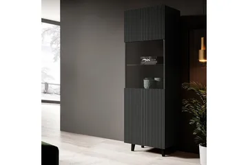 Strontian Vitrinskåp 183 cm Scandinavian Choice Anthracite/Black - Förvaring - Skåp - Vitrinskåp