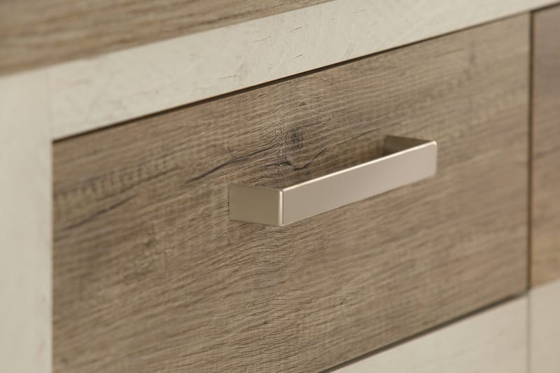 Talebi Låg Skänk 41 cm djup 172 cm bred 90 cm hög Trä - Brun/Vit - Förvaring - Förvaringsmöbler - Sideboard & skänk