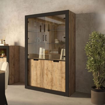 Vitrinskåp Tudor 4 dörrar - Förvaring - Skåp - Vitrinskåp