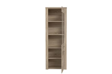 Vitrinskåp Bankso 41x67 cm - Brun - Förvaring - Skåp - Vitrinskåp