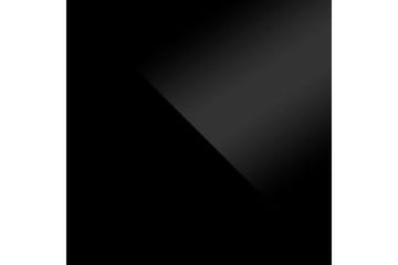 Vitrinskåp Frick 100x35x107 cm - Svart/Vit - Förvaring - Skåp - Vitrinskåp