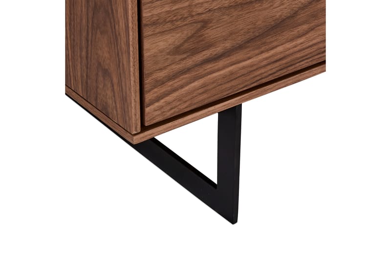 Vitrinskåp Oldington 110 cm - Brun - Vitrinskåp