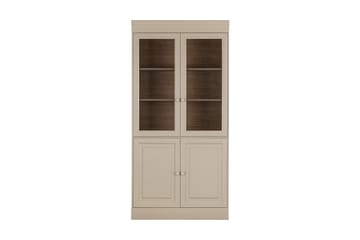 Vitrinskåp Otamo 40x105 cm - Sand - Förvaring - Skåp - Vitrinskåp