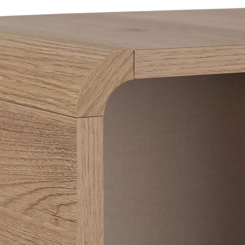 Zavio Multifunktionsskåp 70x110x34 cm - Sepet Oak - Förvaring - Skåp - Förvaringsskåp