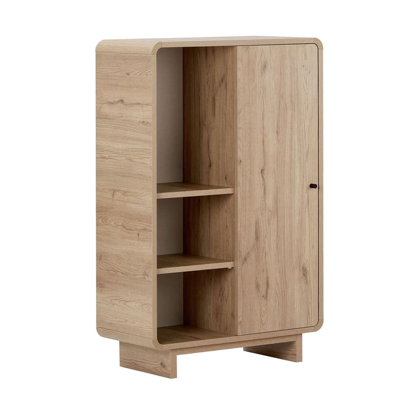 Zavio Multifunktionsskåp 70x110x34 cm - Sepet Oak - Förvaring - Skåp - Förvaringsskåp