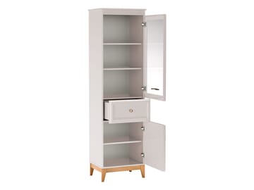 Zeylor Vitrinskåp 193 cm med Belysning - Förvaring - Skåp - Vitrinskåp