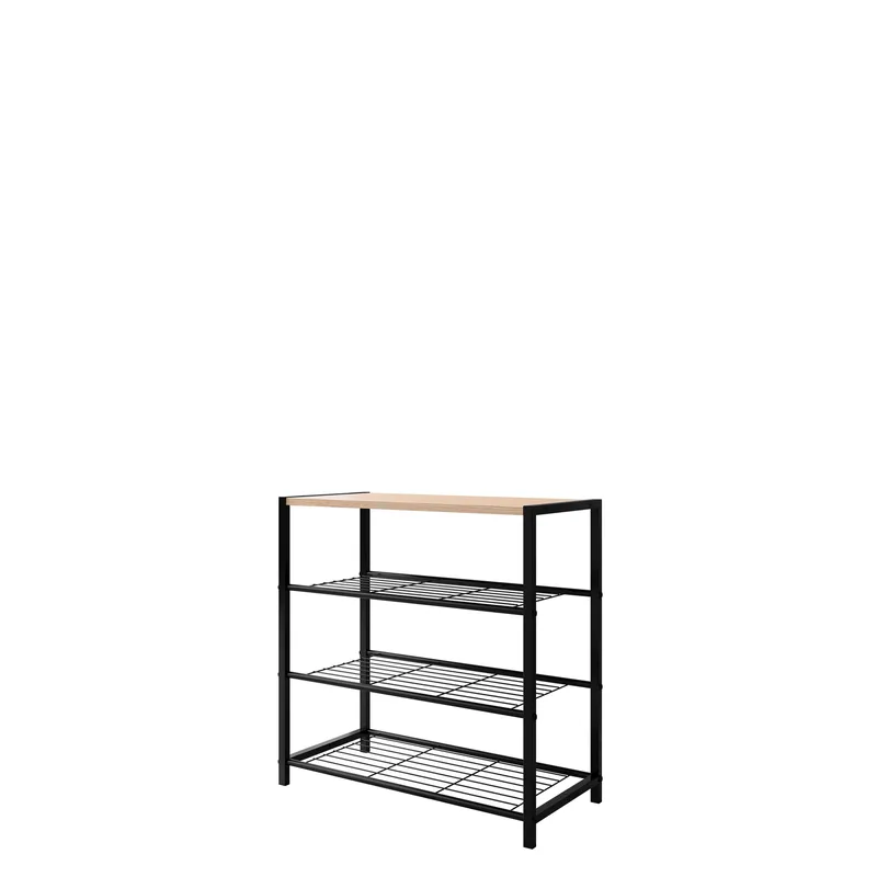 Aster Skoställ 63 cm - svart - Förvaring - Skoförvaring - Skohylla & skoställ