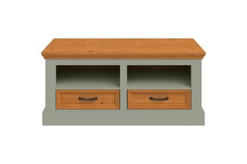 Selma Skobänk 100 cm - Grön - Förvaring - Skoförvaring - Skobänk & skohylla med bänk