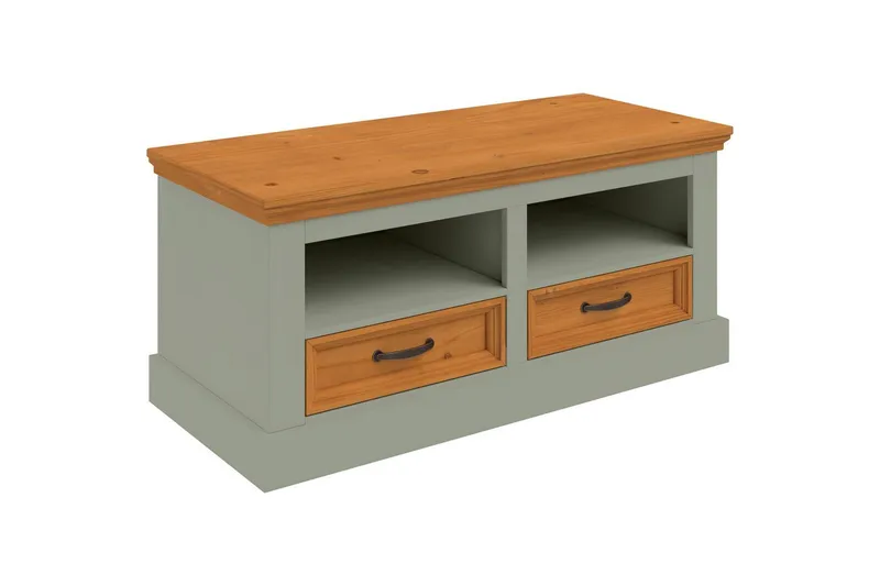 Selma Skobänk 100 cm, Grön