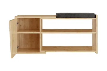 Jektvik Skoskåp 104x37 cm - Trä/natur - Förvaring - Skoförvaring - Skobänk & skohylla med bänk