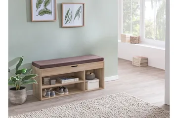 Anielle Skohylla 104x32 cm - Trä/natur - Förvaring - Skoförvaring - Skohylla & skoställ