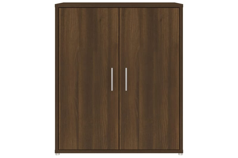 beBasic Skoställ brun ek 60x35x70 cm konstruerat trä - Brown - Hallförvaring - Skohylla & skoställ