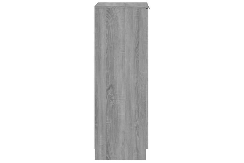 beBasic Skoställ grå sonoma 30x35x100 cm konstruerat trä - Grey - Hallförvaring - Skohylla & skoställ