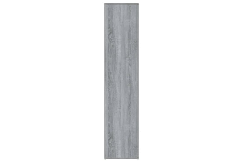 beBasic Skoställ grå sonoma 80x39x178 cm konstruerat trä - Grey - Hallförvaring - Skohylla & skoställ