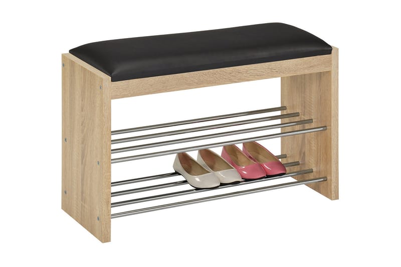 Beno Skohylla 79,5x30x50 cm Ljus Brun