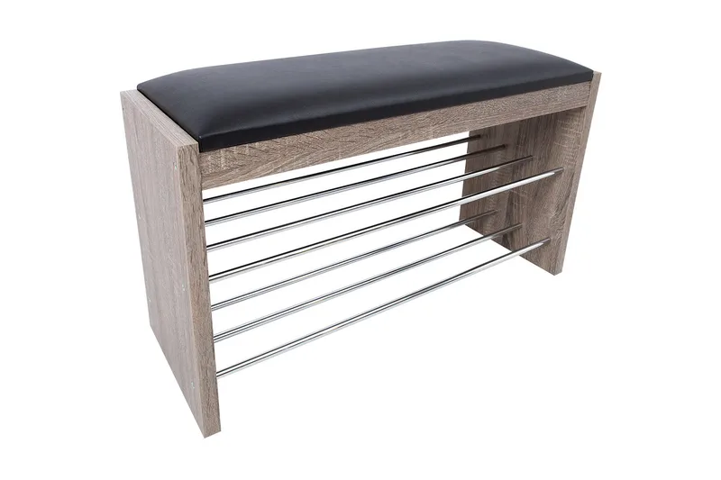 Beno Skohylla 79,5x30x50 cm Mörk Brun - Förvaring - Skoförvaring - Skohylla & skoställ