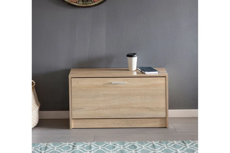 Mosbarger Skohylla 80x24 cm - Trä/natur - Förvaring - Skoförvaring - Skohylla & skoställ