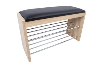 Skohylla Beno 79,5x30x50 cm Ljus Brun - Förvaring - Skoförvaring - Skohylla & skoställ
