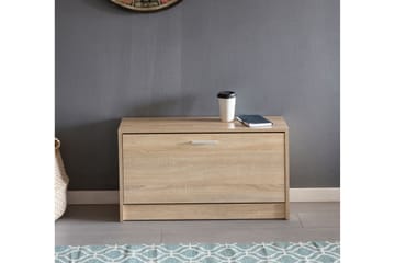 Skohylla Kayliegh 80x24 cm - Trä|natur - Förvaring - Skoförvaring - Skohylla & skoställ