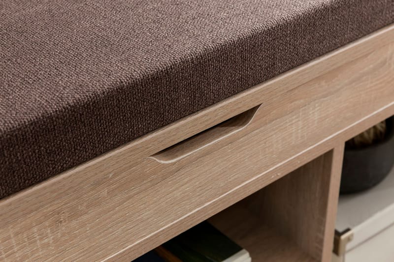 Skohylla Lisetta 104x32 cm - Trä|natur - Förvaring - Skoförvaring - Skohylla & skoställ