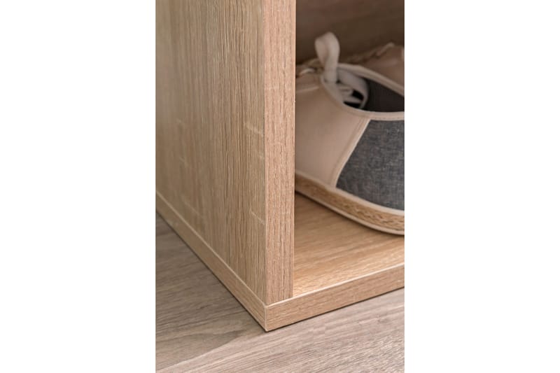 Skohylla Lisetta 104x32 cm - Trä|natur - Förvaring - Skoförvaring - Skohylla & skoställ
