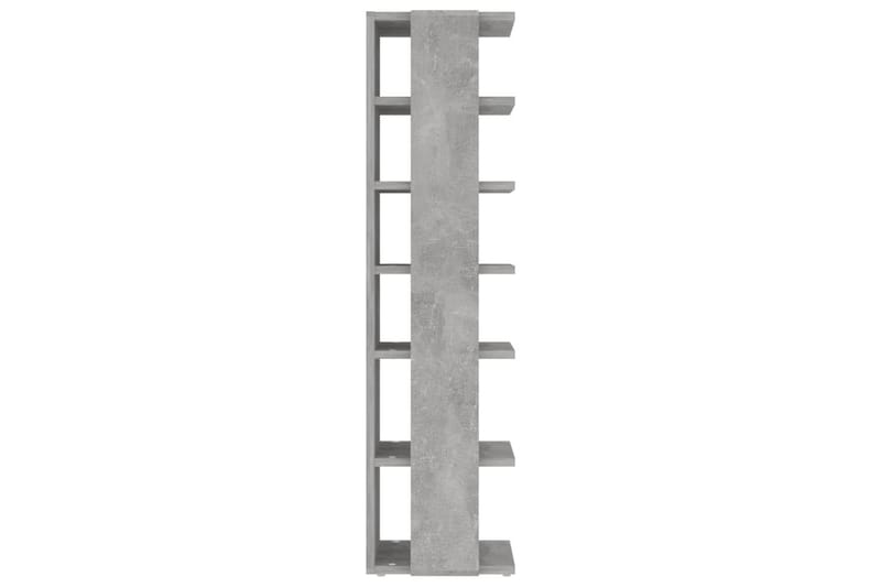 Skoskåp betonggrå 25x27x102 cm spånskiva - Betonggrå - Hallförvaring - Skohylla & skoställ