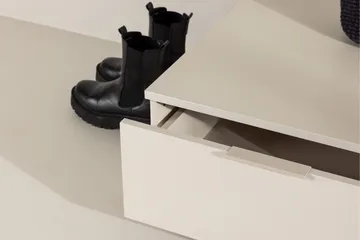 Skolåda Venture Home Nice Skolåda 60x60 cm Beige Beige - Förvaring - Skoförvaring - Skolåda