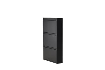 Bonito Skoskåp 60x15 cm - Svart - Förvaring - Skoförvaring - Skoskåp