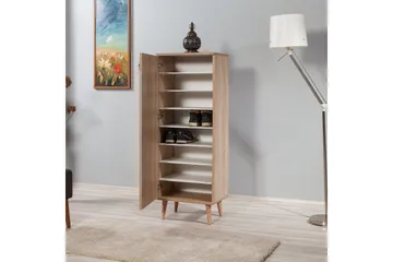 Brokind Skoskåp 50 cm - Brun/Mönstrad - Förvaring - Skoförvaring - Skoskåp