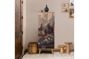 Gelsgan Skoskåp 50 cm - Flerfärgad - Förvaring - Skoförvaring - Skoskåp