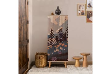 Gelsgan Skoskåp 50 cm - Flerfärgad - Förvaring - Skoförvaring - Skoskåp