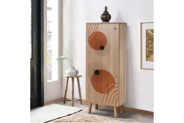 Gelsgan Skoskåp 50 cm - Ljusbrun - Förvaring - Skoförvaring - Skoskåp