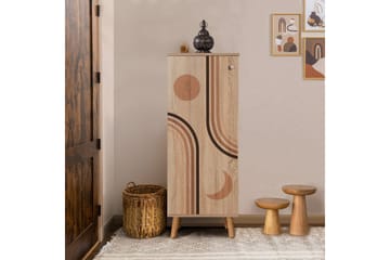 Gelsgan Skoskåp 50 cm - Natural - Förvaring - Skoförvaring - Skoskåp