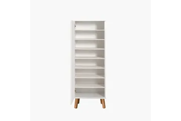 Gelsgan Skoskåp 50 cm - Vit/Blå - Förvaring - Skoförvaring - Skoskåp