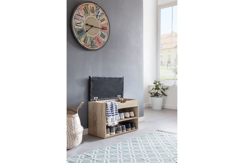 Shiheem Skohylla 60x30 cm - Trä/natur - Förvaring - Skoförvaring - Skoskåp